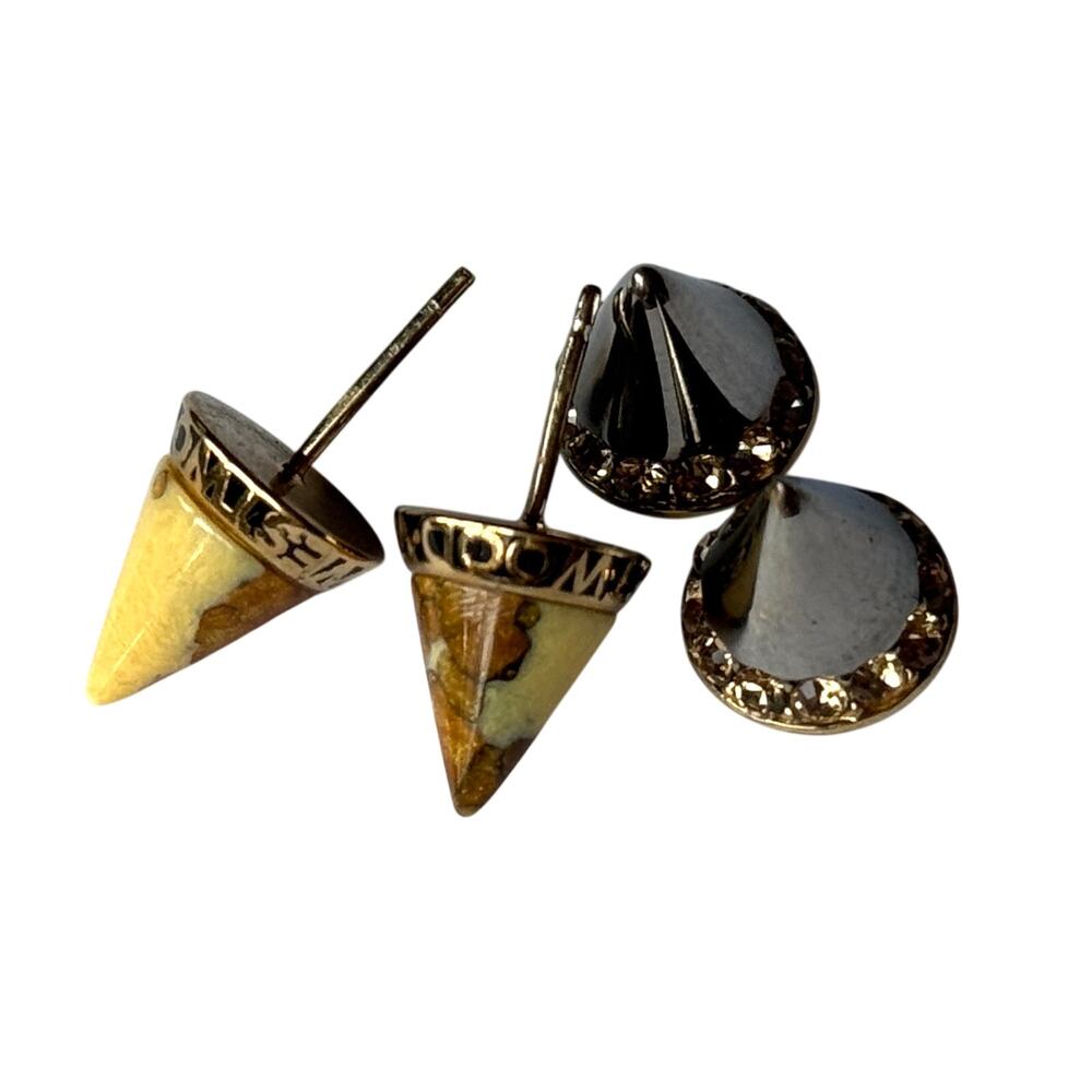 Vivienne Westwood Double Cone Stud Earrings - NWOT
